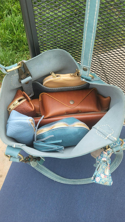 Aqua Market Tote - the perfect daily summer work horse! - customer review photo