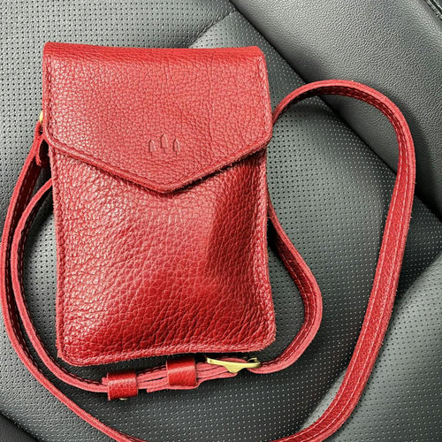 Parker Phone Bag in Chili - customer review photo