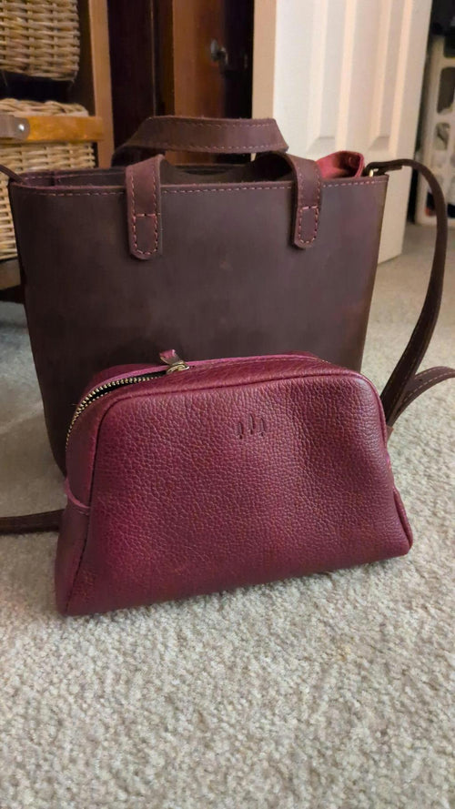 Astra pouch in Sea Foam - customer review photo