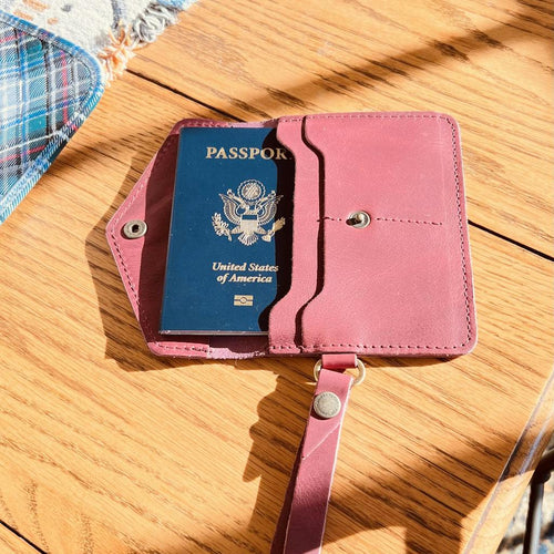 Passport wristlet in Anemone! - customer review photo