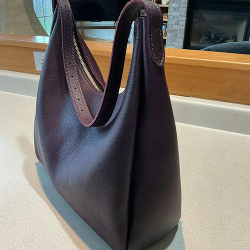 Aspen shoulder bag large plum - customer review photo