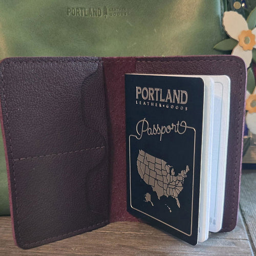 Plum Passport Holder - customer review photo