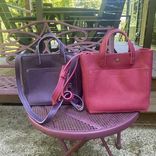 Sweetest little gem! This is my first mini crossbody with a snap closure - customer review photo