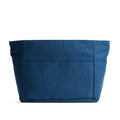 Naples Blue*Zipper*Medium | Medium canvas bag insert for organization