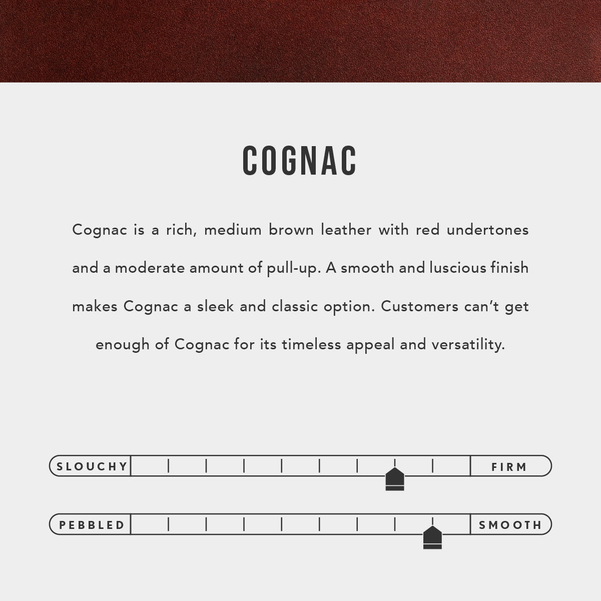 All Color: Cognac | infographic