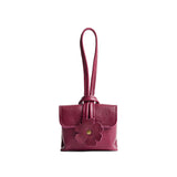 Orchid | Wristlet pouch with loop strap and a flower design