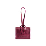 Orchid | Wristlet pouch with loop strap and a flower design