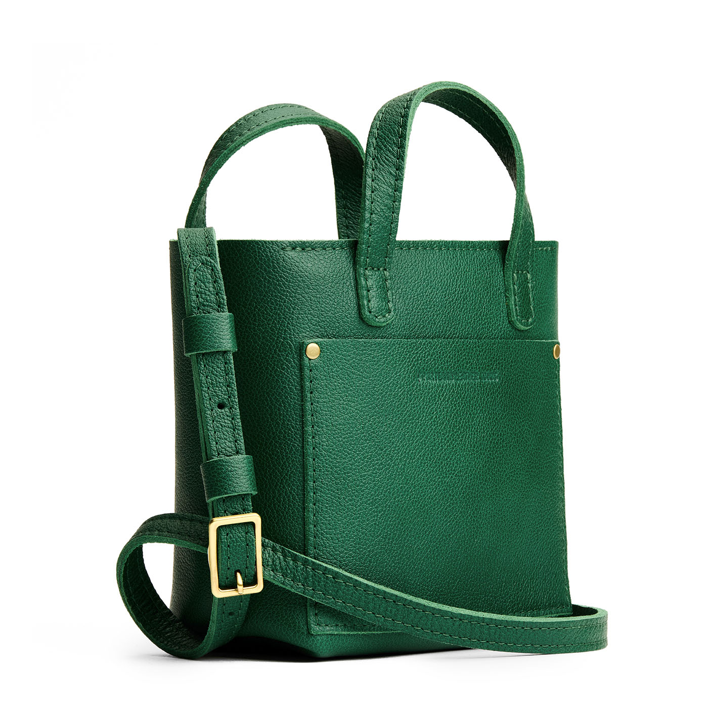 Bacalar | Petite crossbody tote bag with zipper closure and front pocket