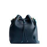 Boreal Small | Slouchy crossbody bag with leather drawstring closure