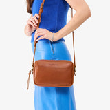 Honey Large | Mid-size rectangular crossbody with adjustable strap