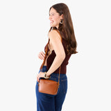Honey Small | Mid-size rectangular crossbody with adjustable strap