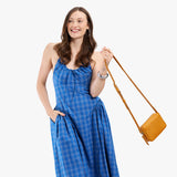 Sunshine Small | Mid-size rectangular crossbody with adjustable strap