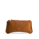 Jackson Large | Small pouch with a top zipper and unique curved bottom