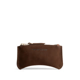 Stagecoach Small | Small pouch with a top zipper and unique curved bottom
