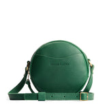 Bacalar Small | Circle shaped crossbody bag with top zipper
