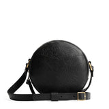 Dahlia Small | Circle shaped crossbody bag with top zipper