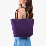 Imperial Classic | Large leather tote bag with sturdy bridle handles and front pocket
