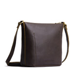 Coldbrew | Rectangular side bag with curved front pocket and metal tree shaped badge