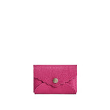 Cosmo | Leather card wallet with scalloped edge