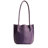 Empire Classic | Petite bucket shaped tote bag with matching leather handles