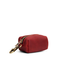 Phoenix | Leather small keychain pouch