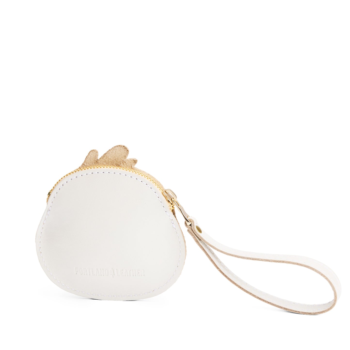 Pearl | Duck-shaped pouch with zipper opening and wristlet