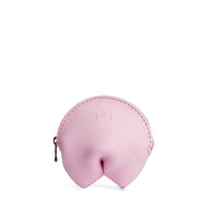 Pinkaboo | Leather fortune cookie shaped pouch