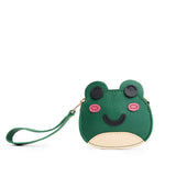 Bacalar | Frog-shaped pouch with zipper opening and wristlet