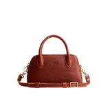Nutmeg Small | Bowler styled bag with a crossbody strap