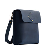 Deep Water | Slim satchel bag with crossbody strap and magnet flap closure