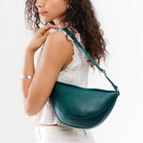 Sea Glass Medium | Half circle shaped sling bag