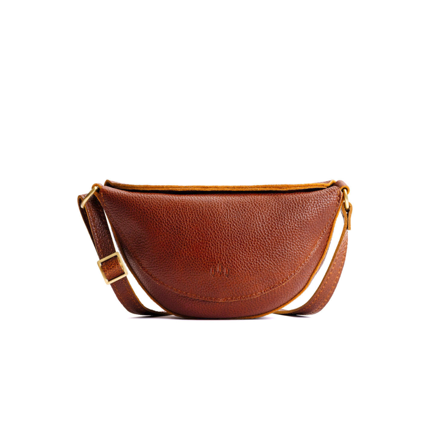 Nutmeg*Small | Petite half circle shaped sling bag