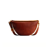 Nutmeg Small | Petite half circle shaped sling bag