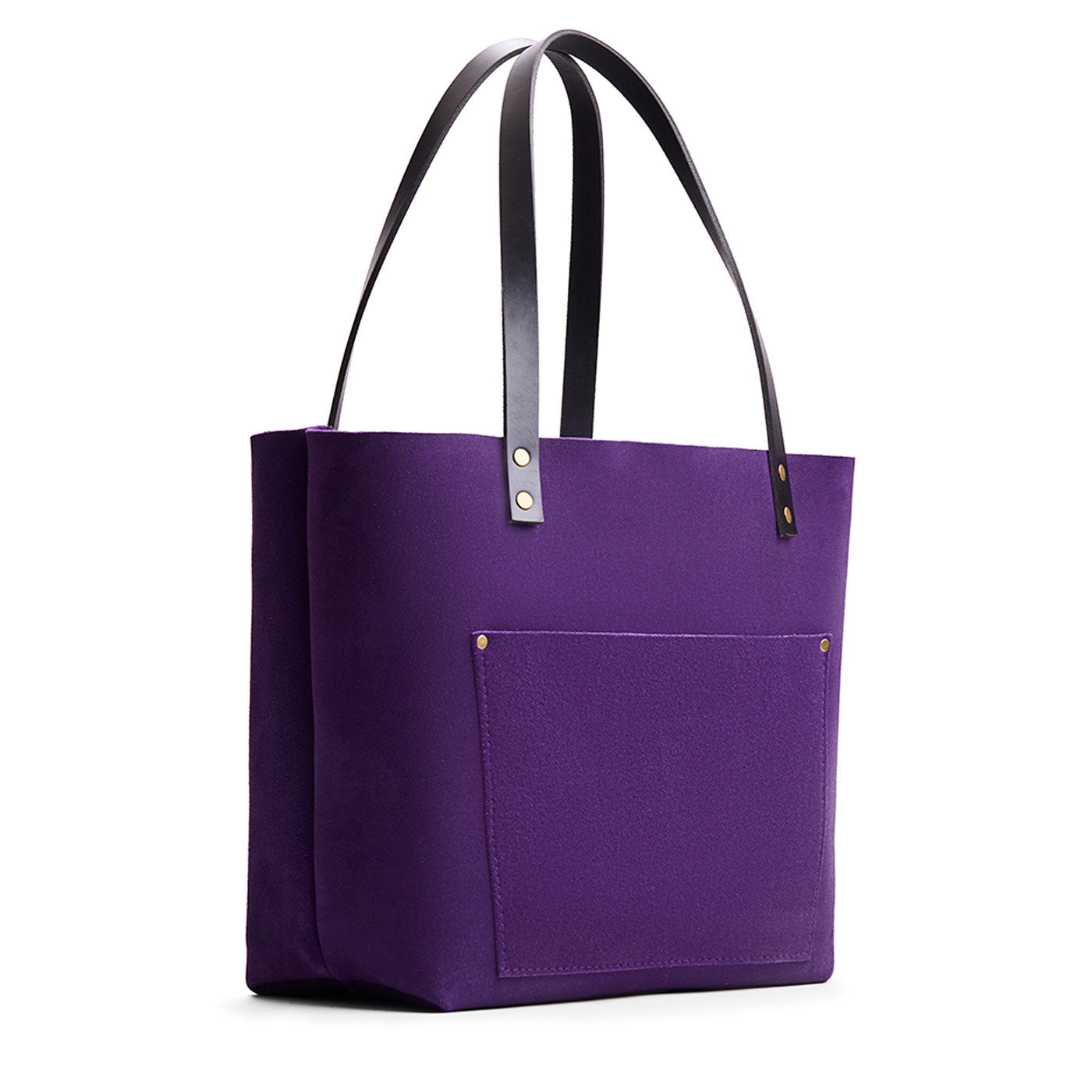 Imperial*Classic | Large leather tote bag with sturdy bridle handles and front pocket
