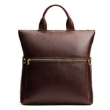 Coldbrew Large | Convertible tote clutch crossbody with a front zipper pocket and top carry handles