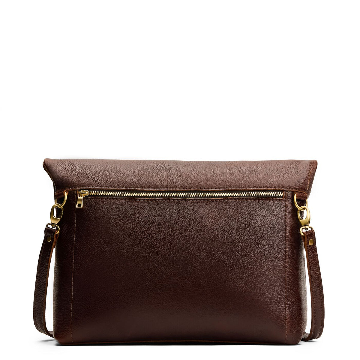 Colbrew*Large | Convertible tote clutch crossbody with a back zipper pocket folded into a clutch