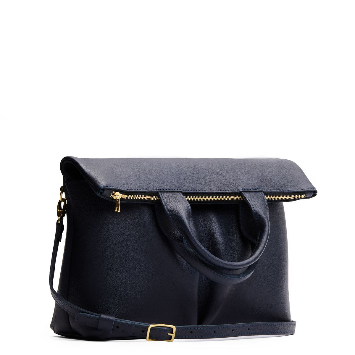 Night Owl*Large | Convertible tote clutch crossbody with two large front pocket and top carry handles folded into a clutch