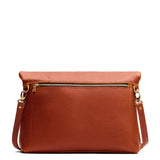 Sienna Large | Convertible tote clutch crossbody with a back zipper pocket folded into a clutch