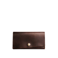 Grizzly | Leather wallet with snap closure