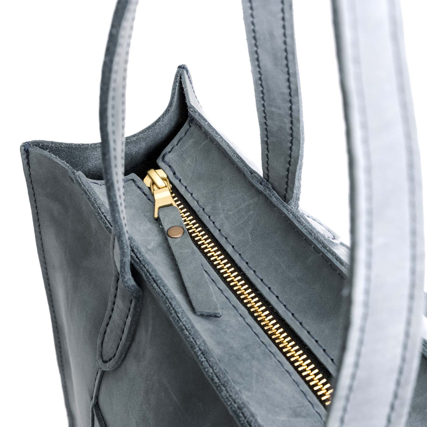 Storm*North/South  | Structured large tote bag with overlapping panels and crossbody strap