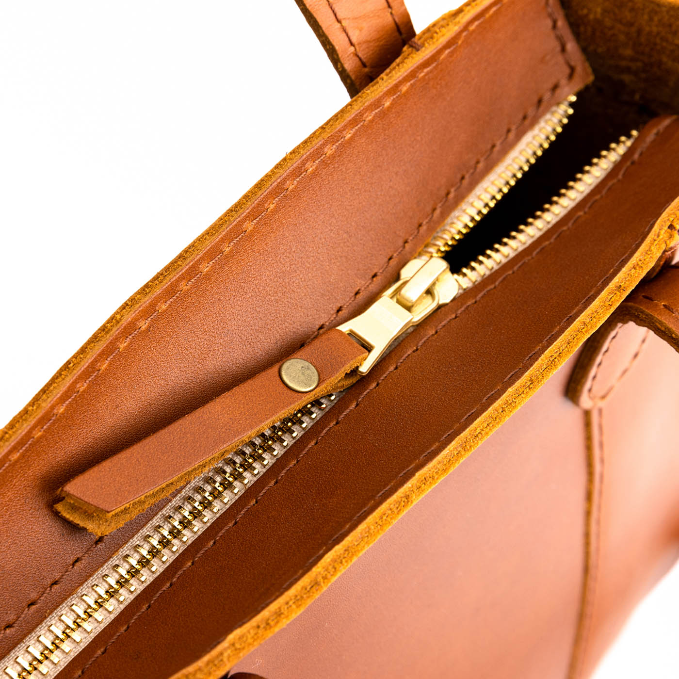 Honey*Zipper | Structured mid-size tote bag with overlapping panels and crossbody strap