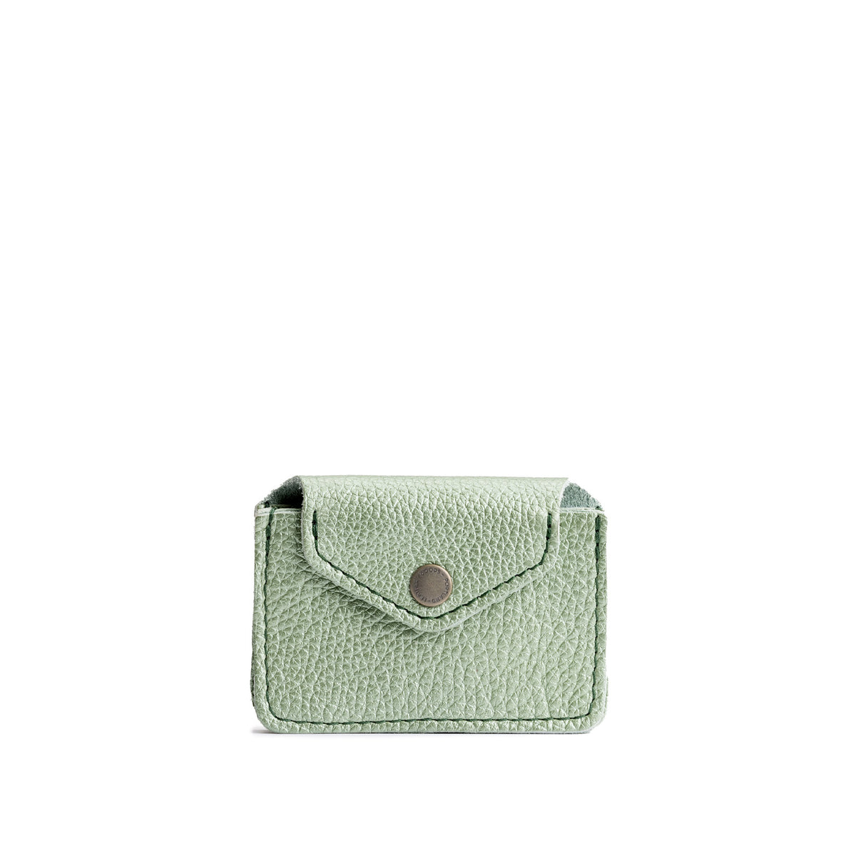 Beetle | Small leather wallet with snap closure