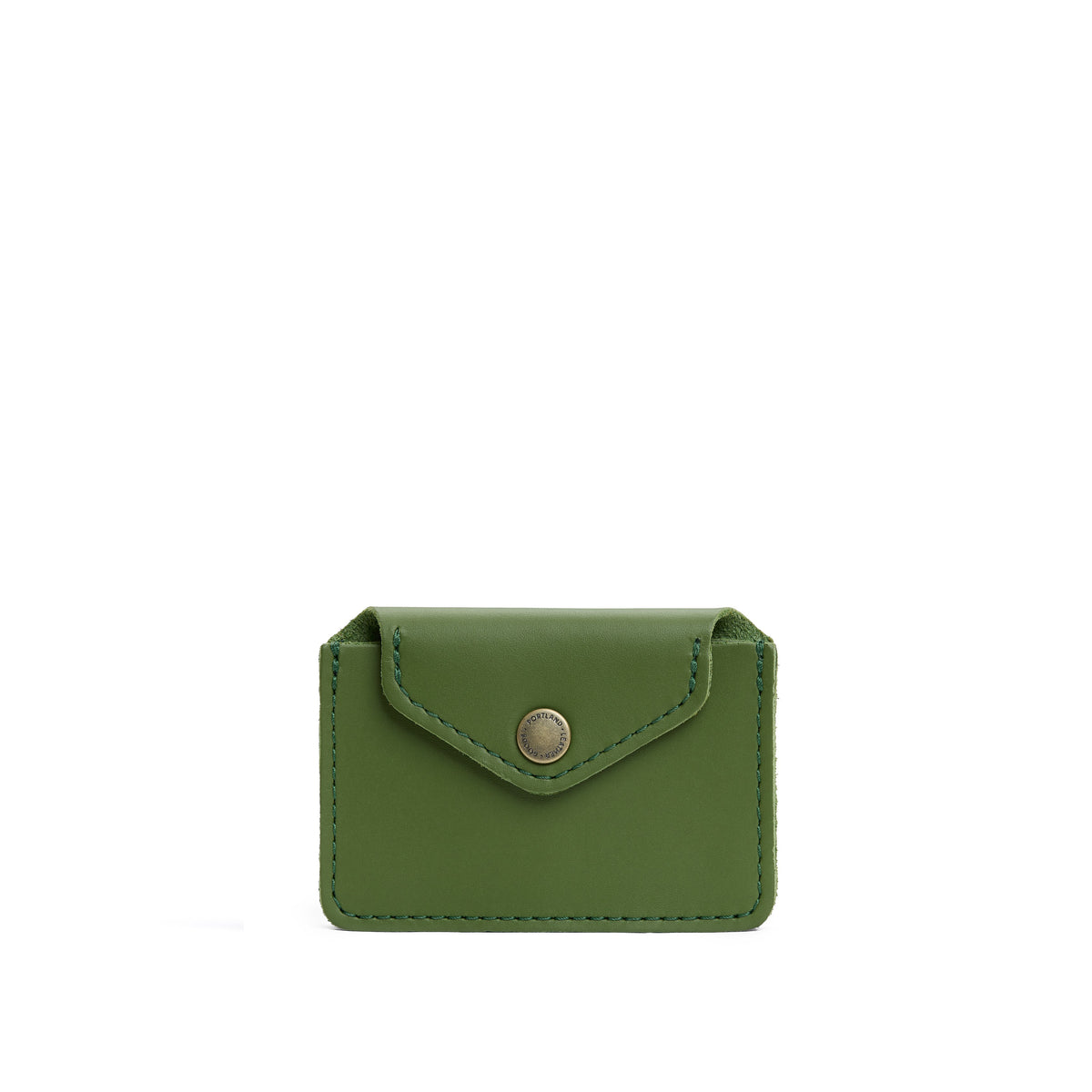Cactus*Classic | Small leather wallet with snap closure