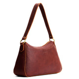 Nutmeg Large | Large bean shaped shoulder bag with a zipper closure