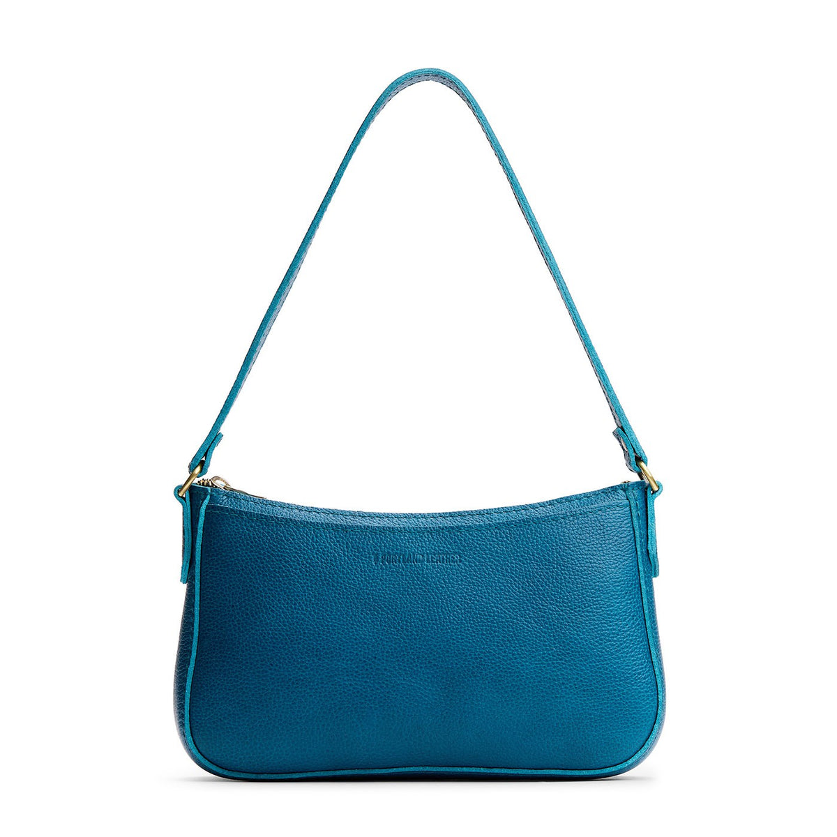 Planetary*Small | Large bean shaped shoulder bag with a zipper closure