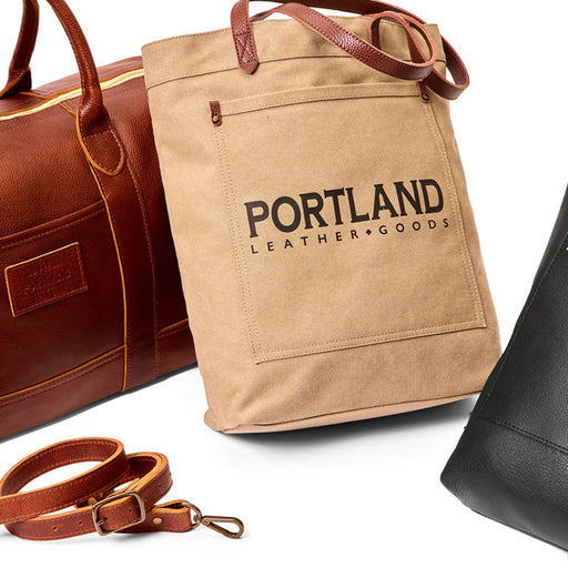 Three bags leaning on a white background featured image
