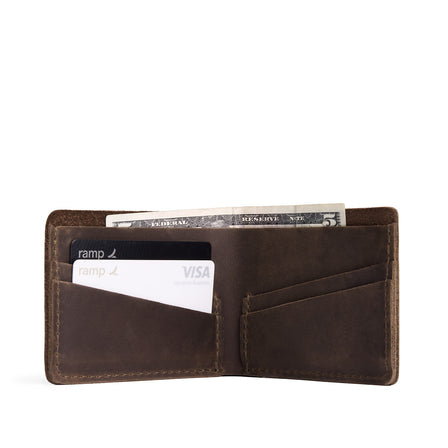 Moose | Leather bifold wallet with card slots