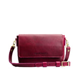 Orchid Mini | Small Leather Crossbody Bag with Magnetic Messenger Bag Closure