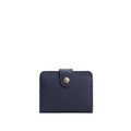 Night Owl | Small leather wallet with snap closure