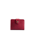 Phoenix | Small leather wallet with snap closure